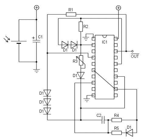 Dual slope sampling solar engine